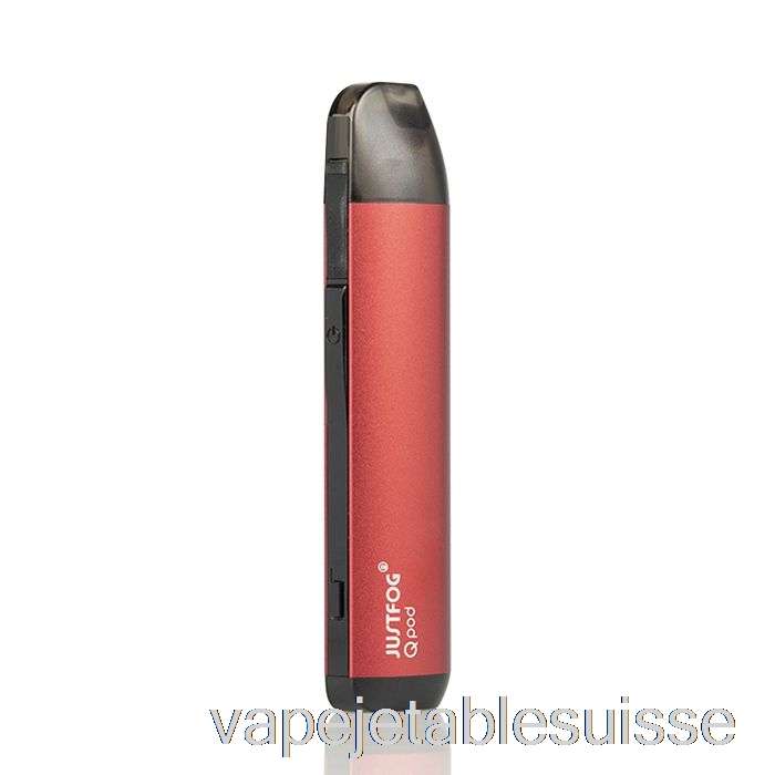 Vape Suisse Justfog Qpod Pod Système Rouge